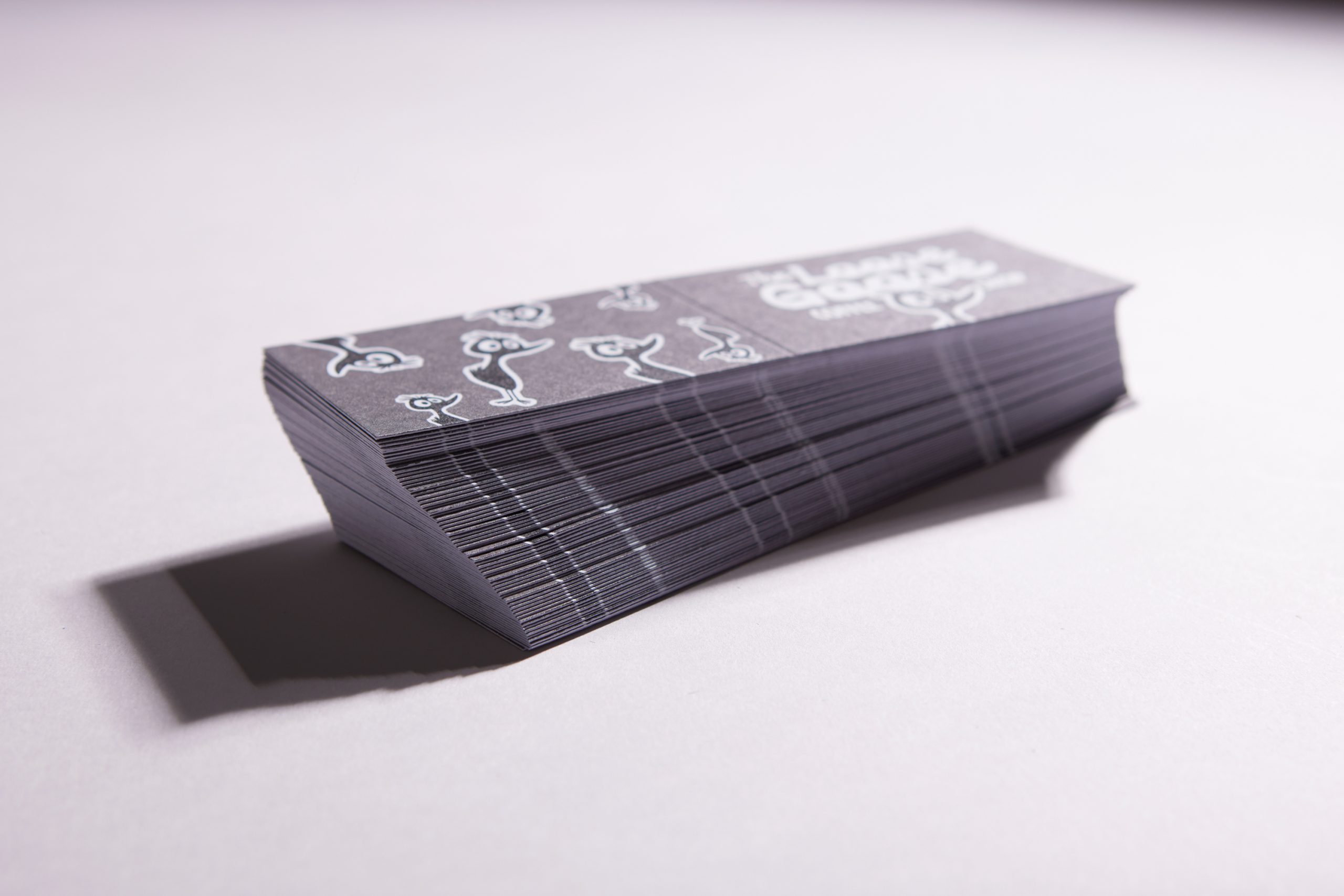Folded Business Cards