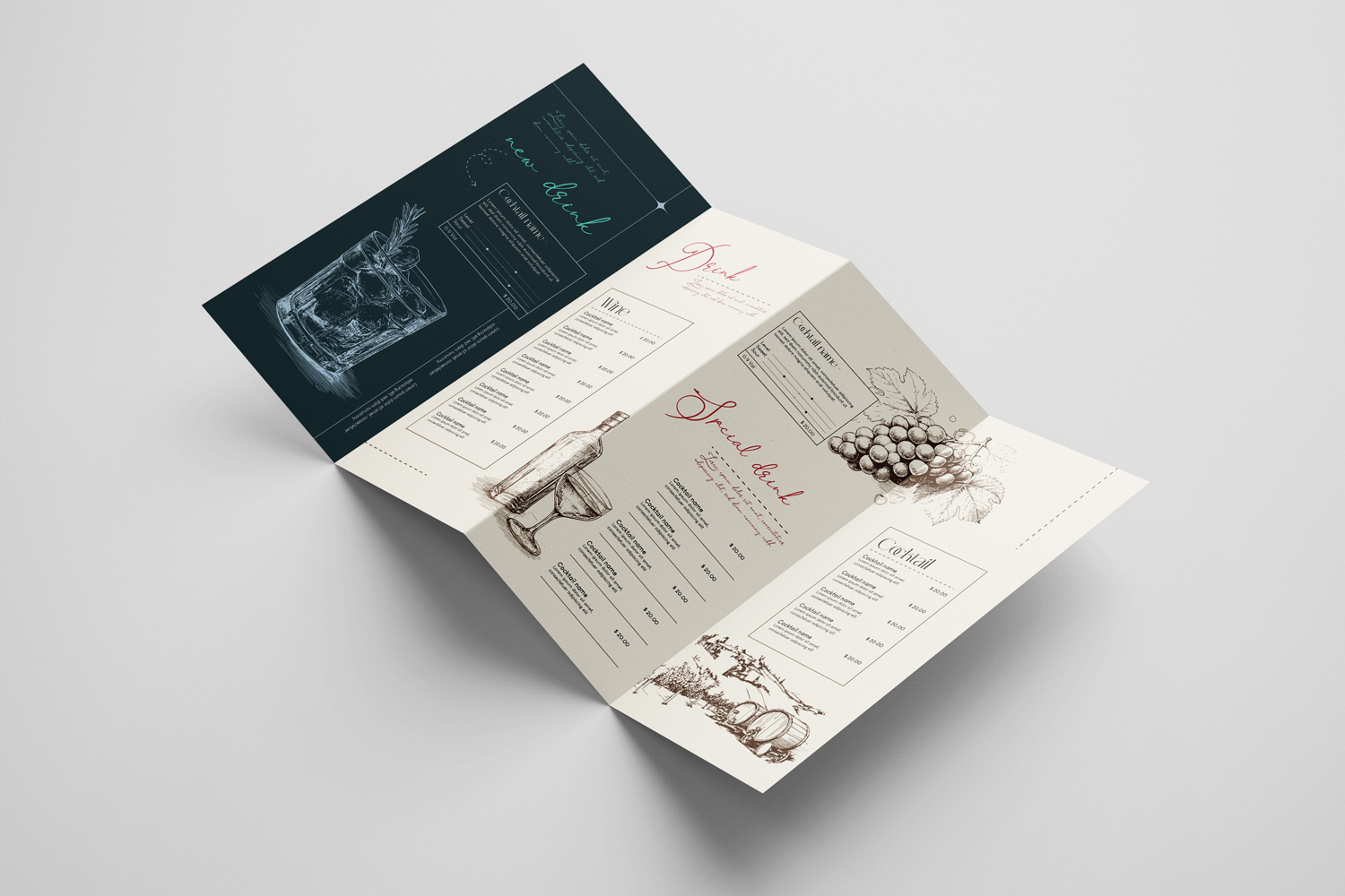 Perforated Folded Leaflets