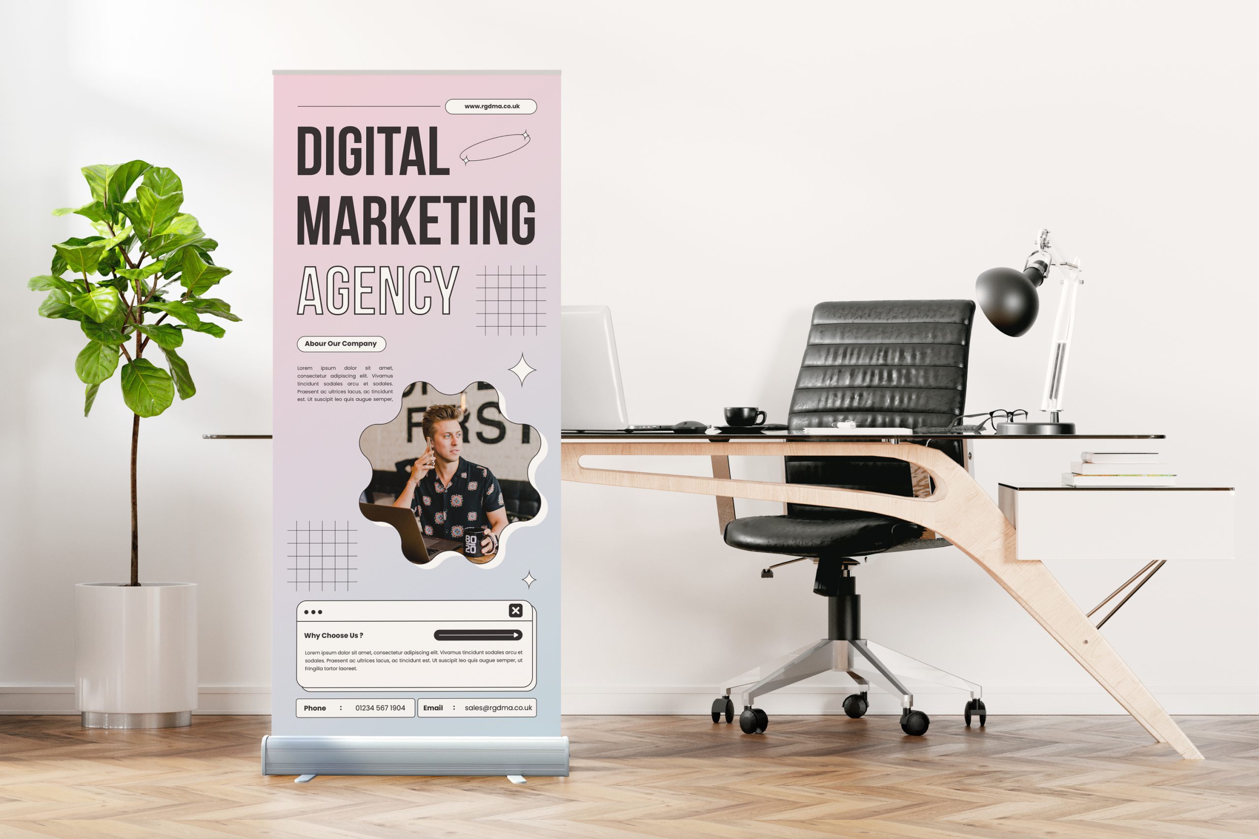 Desktop Roller Banners