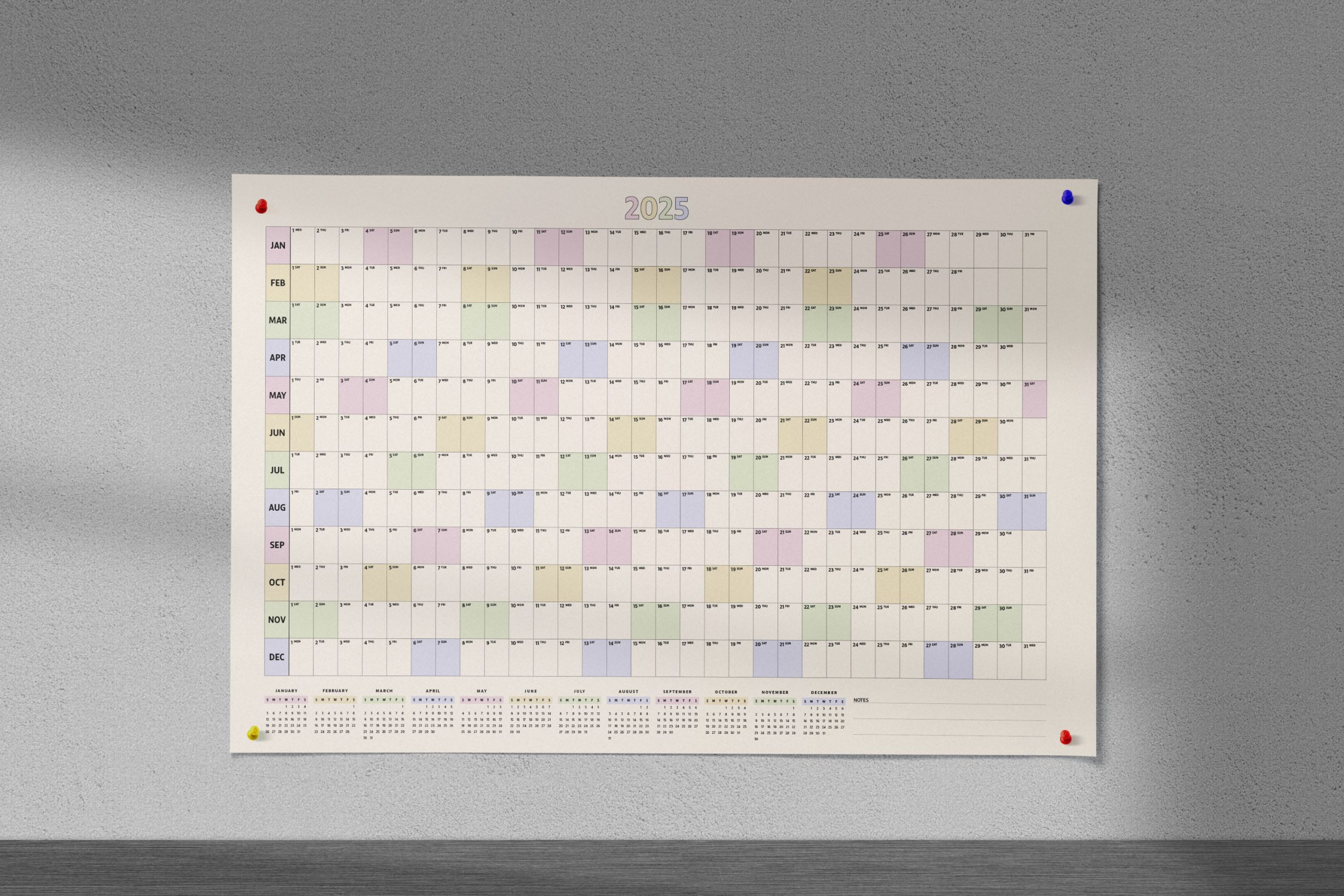Wall Planners – Flat
